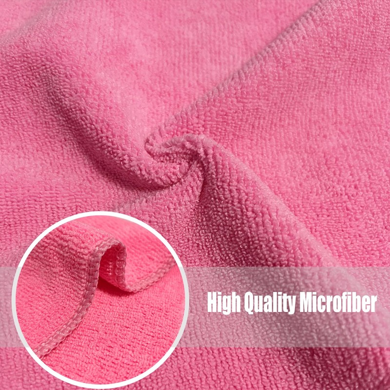 HIDMD Microfiber Cleaning Cloth, All-Purpose Microfiber Towels, Cleaning Rags Dish
