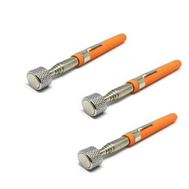 3 Pack Magnetic Extendable 26" inch Pick up Tool Retrieval Tool Telescoping Stainless Steel, Finding of Small Metal Items,Iron Nails Screws at Home, Garage, Yard and Office
