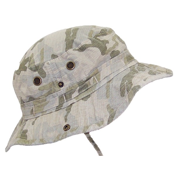 Mega Cap MG Camouflage Ripstop Floppy/Bucket Summer Hat W/Snap Up