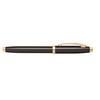 Sheaffer 100 Glossy Black Lacquer with Gold-Tone Fountain Pen with