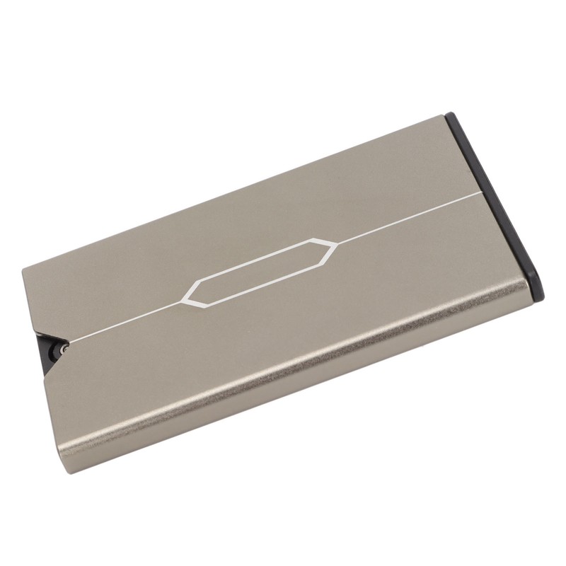 Aluminum SIM Card Case Large Capacity Shatterproof Small Portable Memory