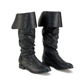 DUNHAO COS Medieval Male and Female Renaissance Pull On Mid Calf Gothic Boots Flat Jazz Boots Renaissance Boot US 9 /CH 41