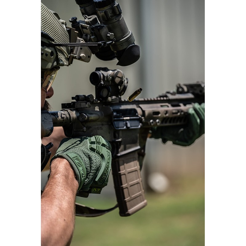 Mechanix Wear MPT-60-011 M-Pact Olive Drab Gloves, Green, M