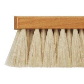 da Vinci Graphic Design Series 2485 - Dusting Brush - Soft White Goat Hair with Lacquered Wood Handle