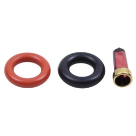 Gasket Injector O-Rings Injector Gasket Set Fuel Injector Filter Insert Injector Seal Set Nozzle for 3 Series E46 Cabrio E46 Compact E46 Coupe E46 Touring 320i 323i 325i 330i