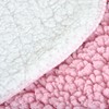 Micro-Pro Large Luxury Soft Sherpa Fleece Blanket Chunky Double Layer