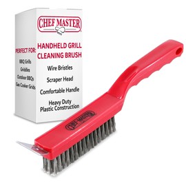 Chef Master 90044 Commercial Kitchen Hand Held Grill Brush