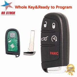 SUPALAND For 2017 2018 2019 2020 2021 2022 2023 2024 Jeep Compass Remote Car Key Fob