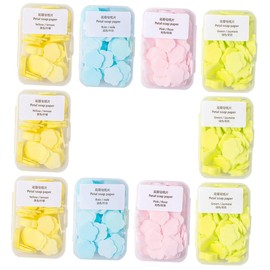 Totority 16 Boxes Portable Soap Convenient Hand Wash Flakes for Travel Hiking and Outdoor Activities Lightweight and Easy to Carry for Toiletries and