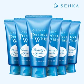 (Hyundai Home Shopping) SENKA Perfect Whip Facial Wash x 6ea / (현대홈쇼핑)SENKA 센카 퍼펙트 휩 페이셜 워시 x 6ea