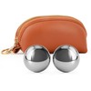 1.5-inch Baoding Balls with Chime: Stainless Steel Baoding Balls, Hand
