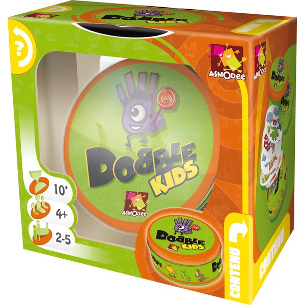 Asmodee - DOKI01 - Children's Game - Dobble Kids