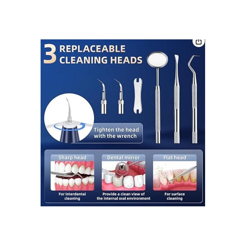 Plaque Remover for Teeth - Tartar Remover for Teeth, Dental