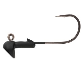 Northland Tackle Tungsten Stand Up Jig Heads, 2 Packs, Black, 3/8 Oz Size for Walleye, Bass, & Crappie