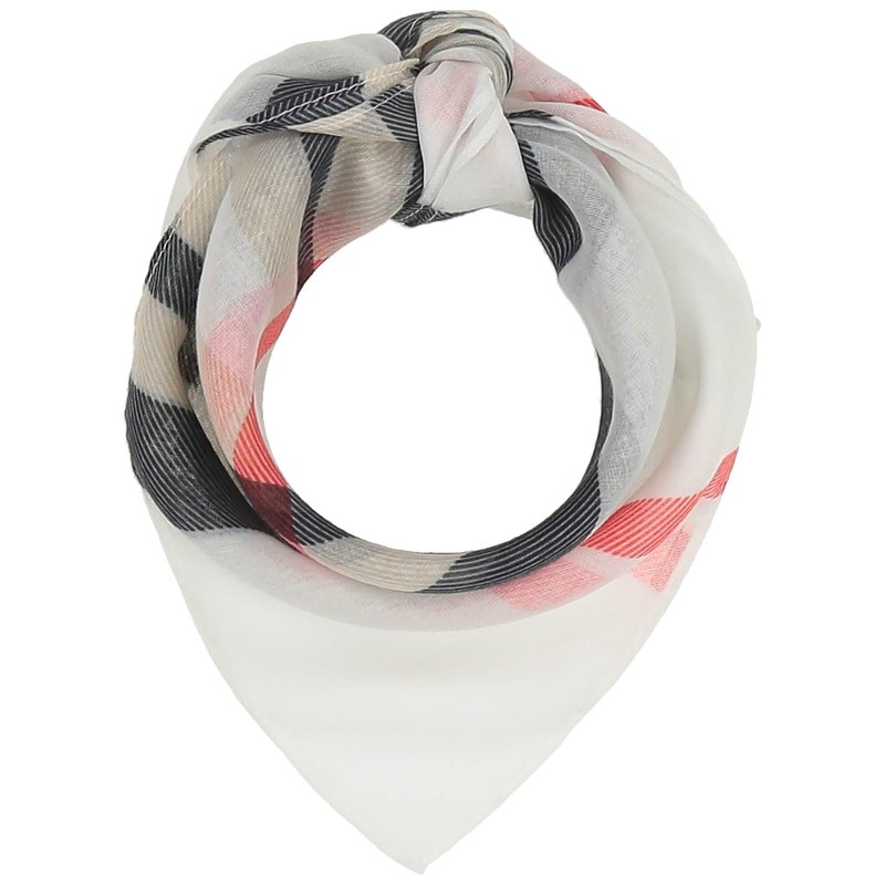 Giorgio Rimaldi Neckerchief with Checked Pattern – 55 x 55