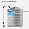 Automatic Float Valve Plastic Compact Leakage Proof Inner Water Level