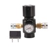 CO2 Mini Regulator Aluminum Alloy Brass Stainless Steel 8mm Dual