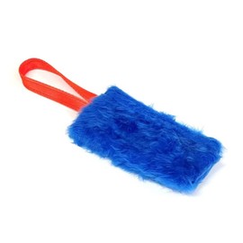 Church Products UK Dog Training Treat Bag Obedience Retrieve Furry Long Prey Dummy With Sewn In Squeaker 7" x 4" In (Blue)