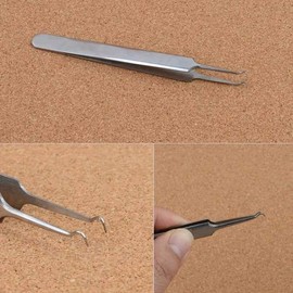 Nose sebum extractor, tweezers, squeeze remover, facial blackhead extraction, blackhead removal, sebum remover, tweezers, blackhead tweezers / 코 피지 압출기 핀셋 짜기 제거기 얼굴 블랙헤드 뽑기 블랙헤드제거 피지제거기 핀셋 블랙헤드핀셋