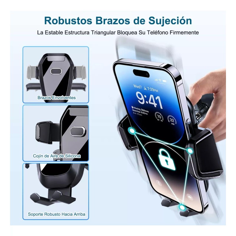 Sdlogal Soporte Celular Auto Tablero Teléfono Coche Estable