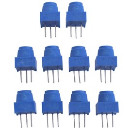 Onyehn Breadboard Trim Potentiometer 10K Ohm with Knob for Arduino (Pack of 10)