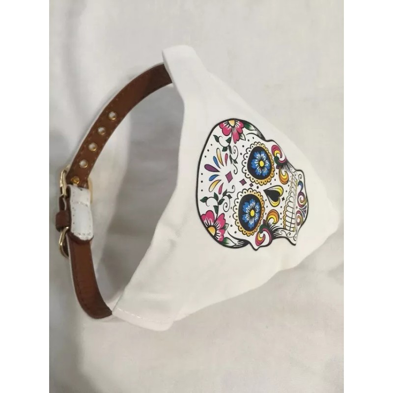 Dog neck scarf Small Adjust pet collar Puppy accessories 15