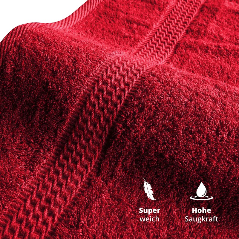Class 4 Piece Terry Towel Set | Pack of 4