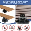 Goldshire 24Pack Adjustable Deck Support Pedestal, Plastic Adjustable Deck Foundation
