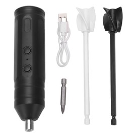 Epoxy Resin Mixer Electric Rechargeable Machine Kit with 2 Paddles Powerful Slow Motor DIY Crafts Casting Tool