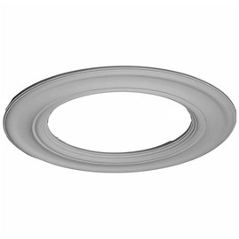 Ekena Millwork CM20HO Holmdel Ceiling Medallion, 20 7/8"OD x 12 7/8"ID x 1"P (Fits Canopies up to 12 7/8"), Factory Primed