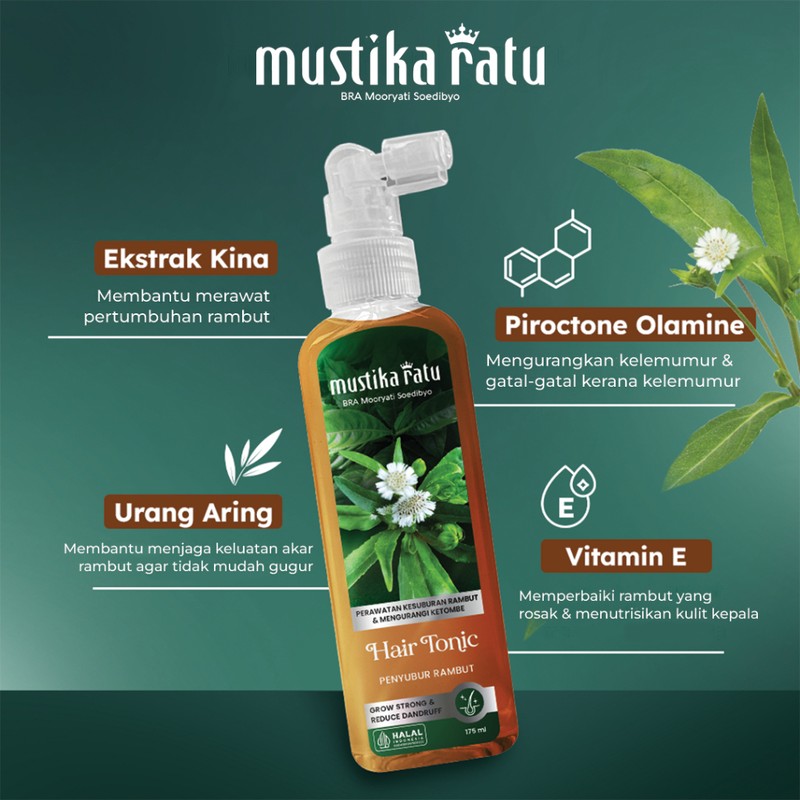 Mustika Ratu Original Mustika Ratu Shampoo Bayam , Shampoo Merang