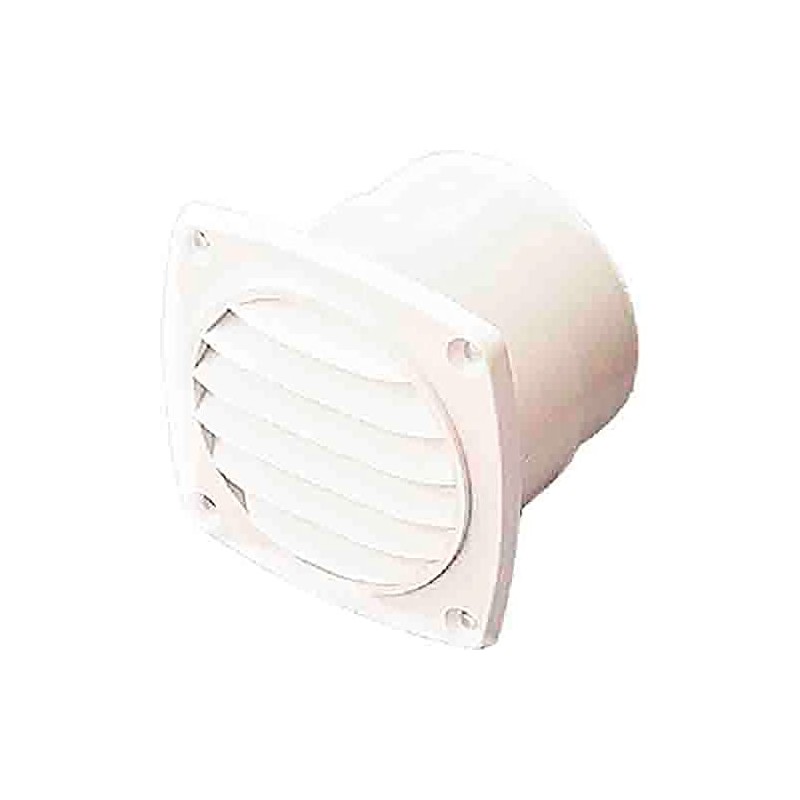 Sea-dog Line Vent 4 Square W/flange White 337415