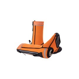 SEALSKINZ Hempton, unisex Shoe cover, Naranja.,