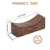 15 Pcs Wooden Chopstick Holders, Chopstick Rest Wooden Cutlery Stand