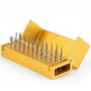 Conjunto de 30 piezas de material dental broca dental carro