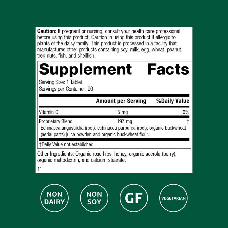 Standard Process Echinacea-C - Supplement for Immune System Support -