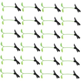 SAFIGLE 60Pcs Sprout Hair Clips Adorable Bean Spout Barrettes for Festivals Parties Everyday Use Fun Hair Accessories for Teens Grass Hair Clip Ornaments
