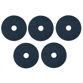 PROXXON 28155, Set of 5 Alloy Steel Cutting Discs for LHW/E, 50mm Outer Diameter, 10mm Bore, Compatible with PROXXON 28154 & 28547