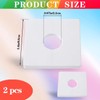 2 pcs Square Plumbing Cover Plates, Square Shower Arm Flange,
