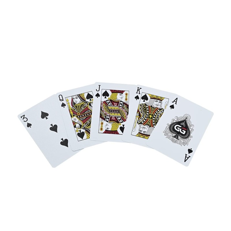 Generic GGPOKER Card Deck 100% Plastic Playing Cards, 2-Deck Poker