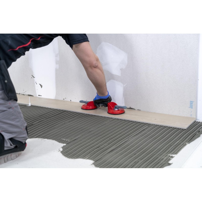 RM Rough Surface Double Suction Cup | Heavy-Duty Aluminum Body,