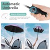 Yoobure Inverted Travel Umbrella, Automatic Umbrellas for Rain, Windproof Compact
