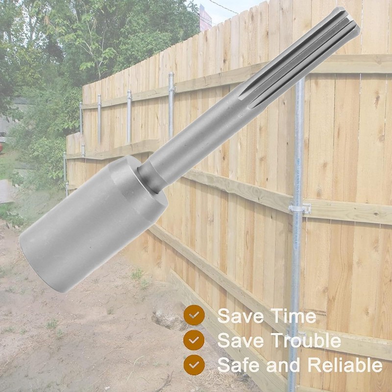 GLOGLOW T Post Driver, SDS T Post Driver and Hammer
