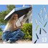 Travel Folding Umbrella Coating Layer Fabric Blocking/Portable Golf/Car Compact Umbrella/Lightweight