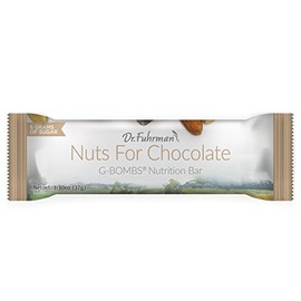 Dr. Fuhrman's Nuts for Chocolate G-Bombs Nutrition Bars