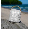 Pavilion Gift Company Reglas de playa: Relax Unwind Enjoy Tope