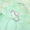 STARCHENIE Promise Rings for Her 925 Sterling Silver Infinity Ring