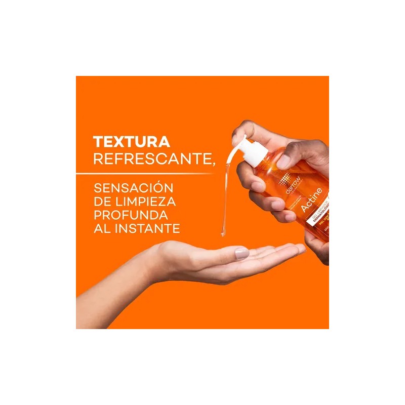 Gel Limpiador Dermatológico Darrow Actine Vitamina C 240g Grasa Díanoche