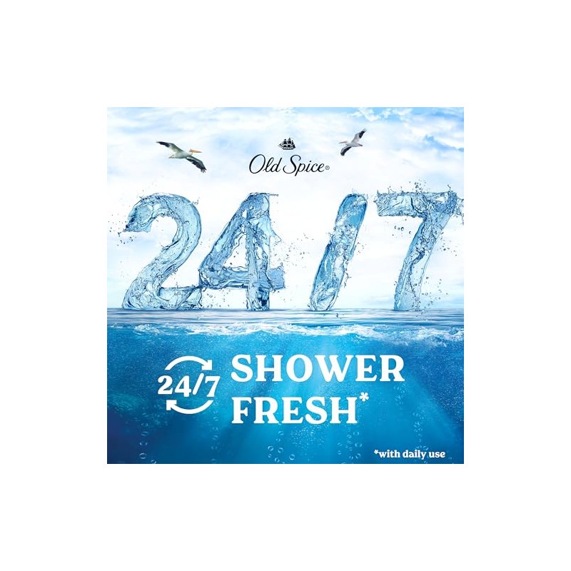 Old Spice Men's Body Wash Deep Cleanse with Deep Sea