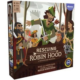 Rescuing Robin Hood – Cooperative Deck-Building Strategy Fantasy Board Game | Family & Friends Game Night | Ages 10+ | 1-5 Players | Award-Winning & Fun for Kids and Adults
